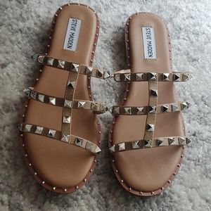 Steve madden studded sandals
